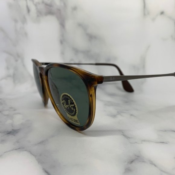 SOLD-Ray-Ban Erika RB4171 Green Lens Sunglasses - Picture 5 of 9